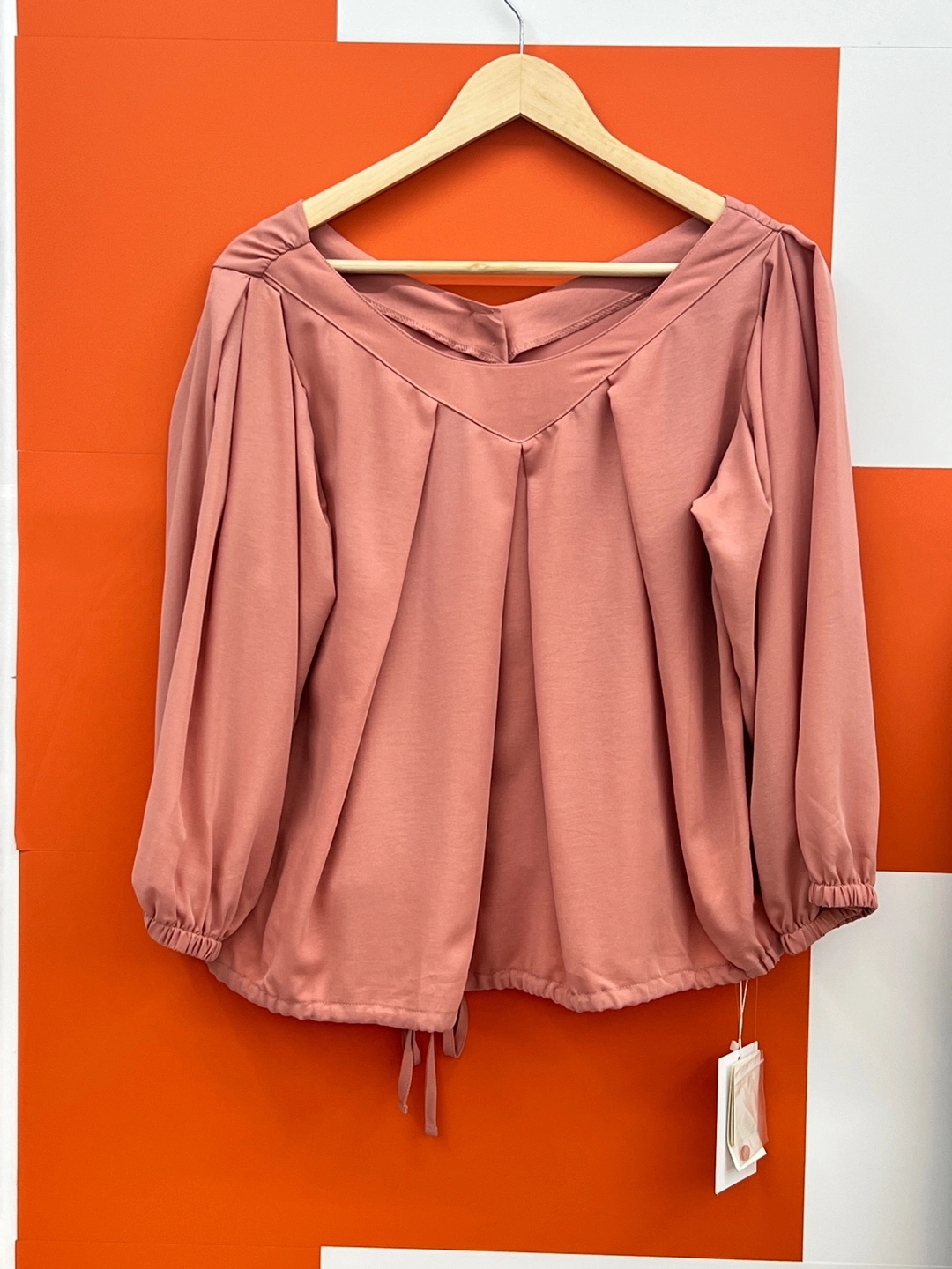 버디즈 빈티지 PINK SAND 블라우스 M (새상품)