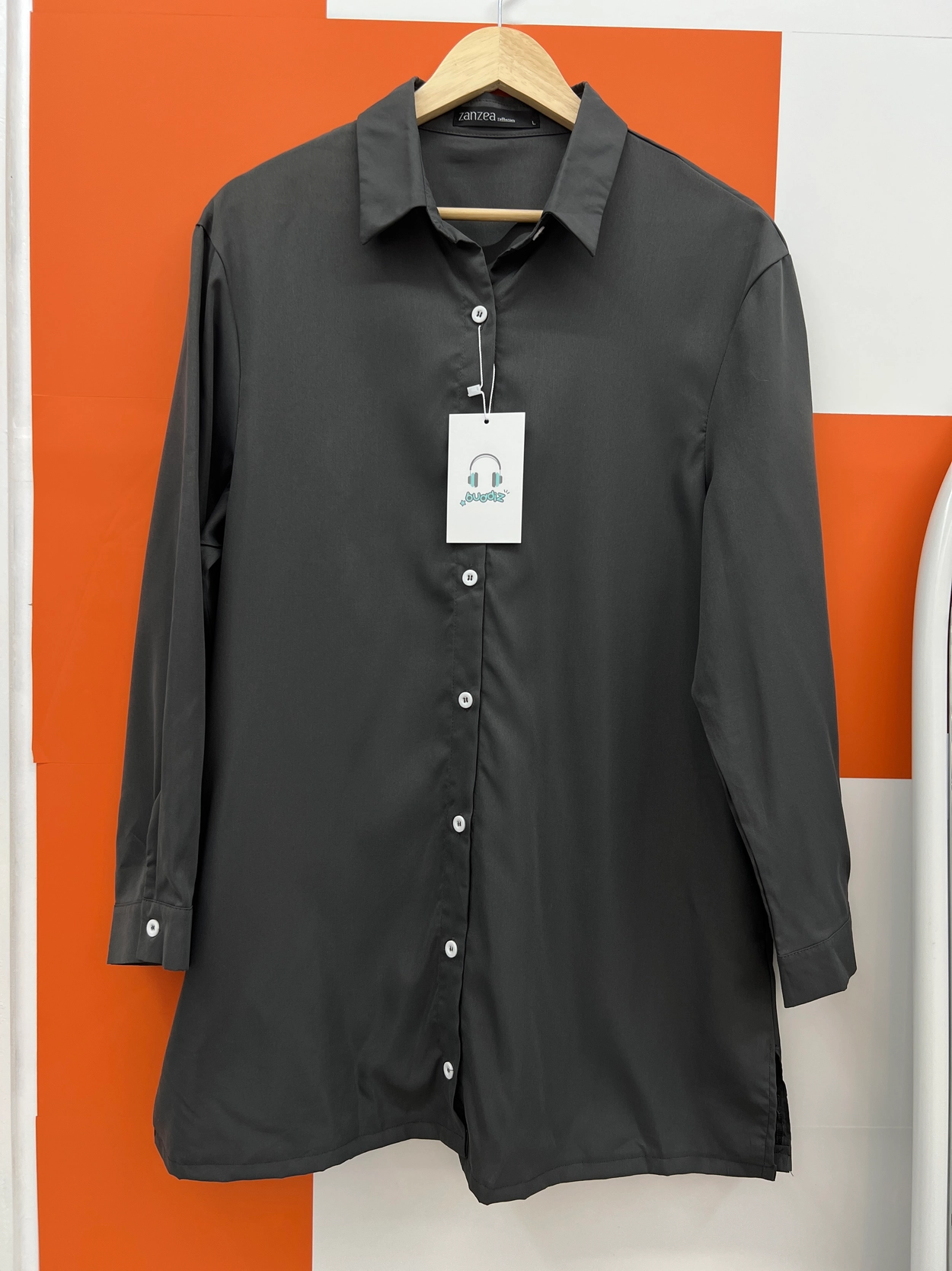 버디즈 빈티지 zanzea 루즈핏 셔츠 L