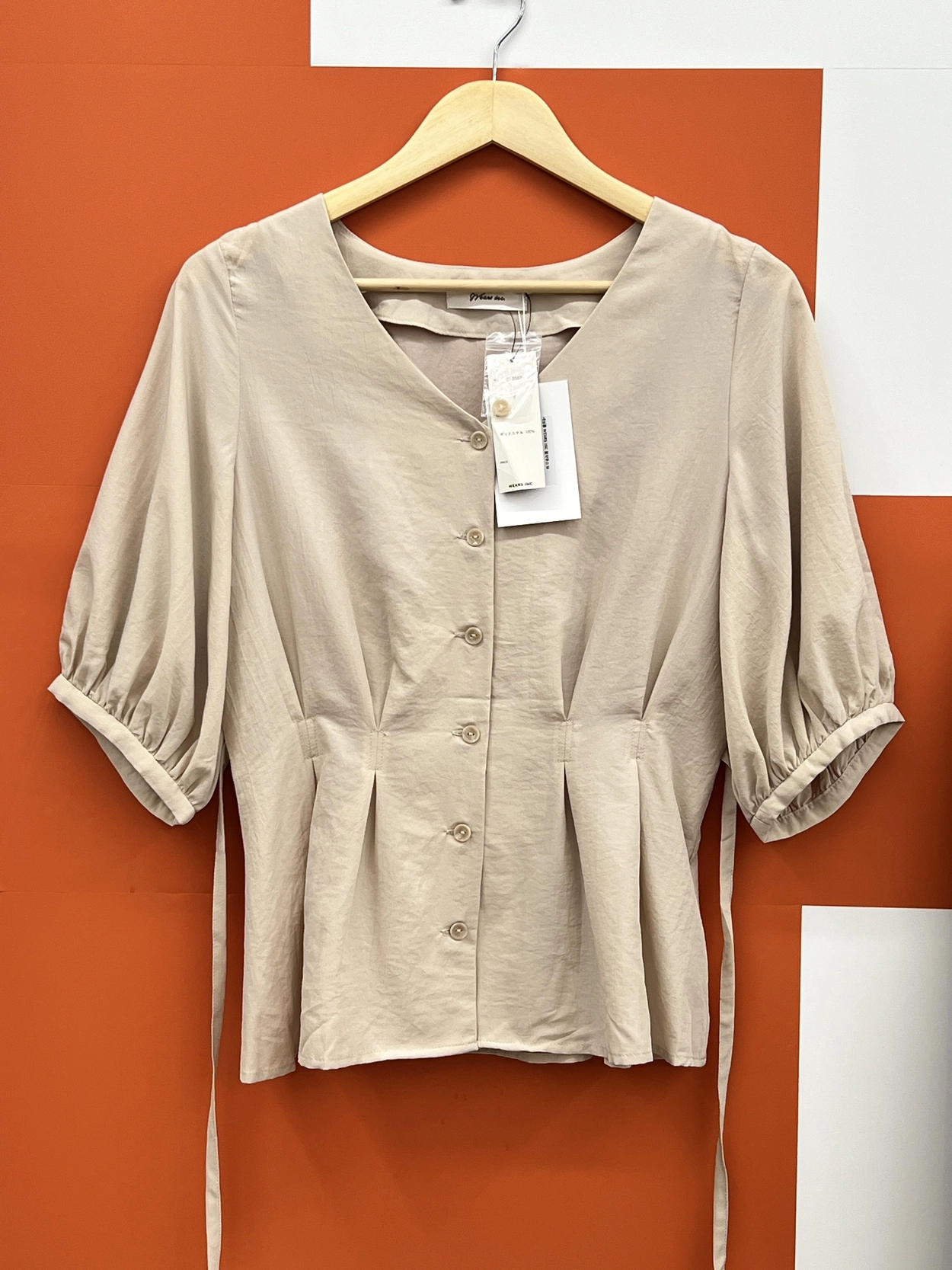 버디즈 빈티지 새상품 WEARS INC 블라우스 M