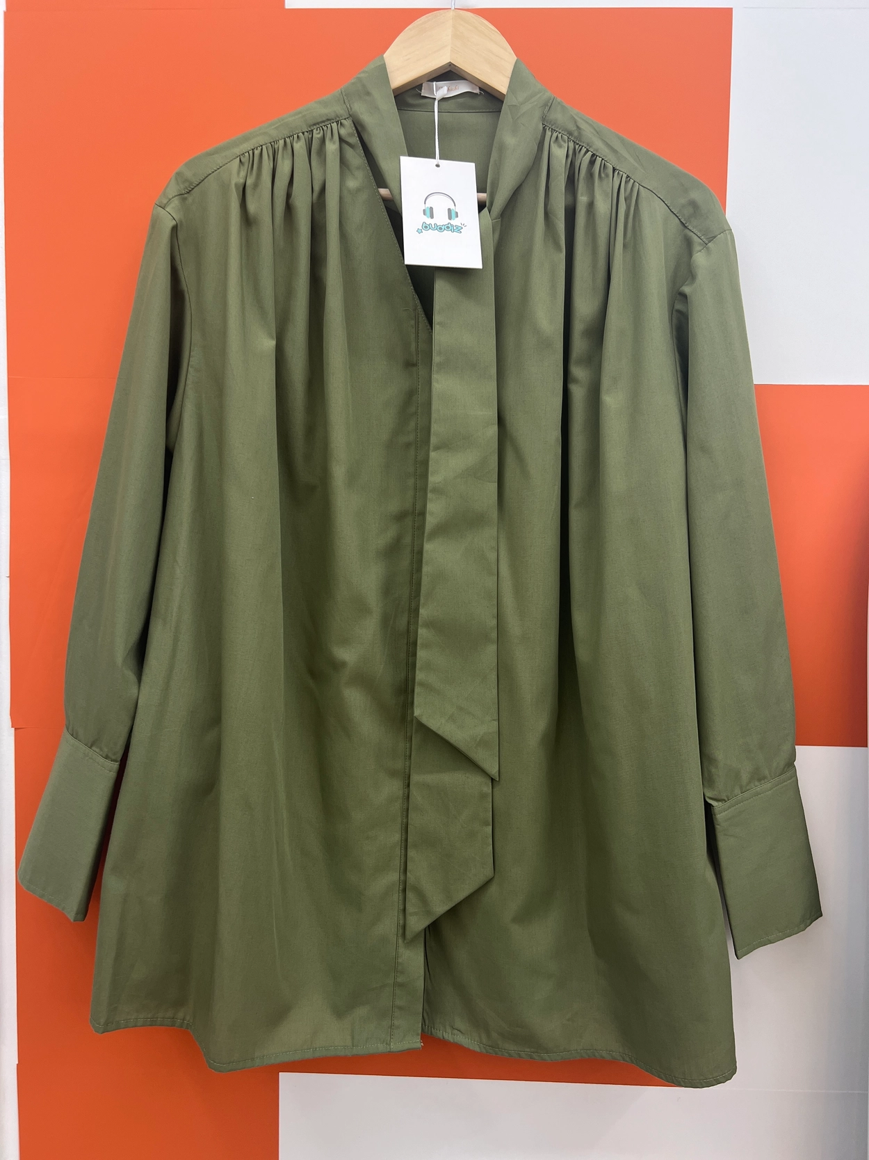 버디즈 빈티지 Te chichi 긴팔 슬리브 셔츠 F