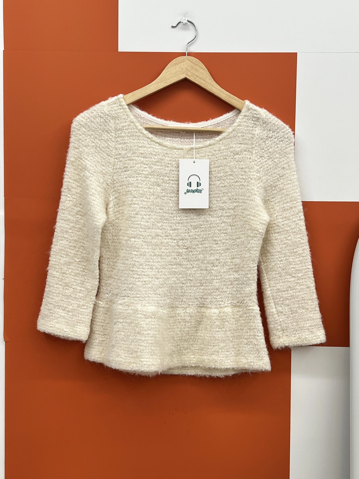 버디즈 빈티지 ANAYI 아크릴 혼방 니트 S