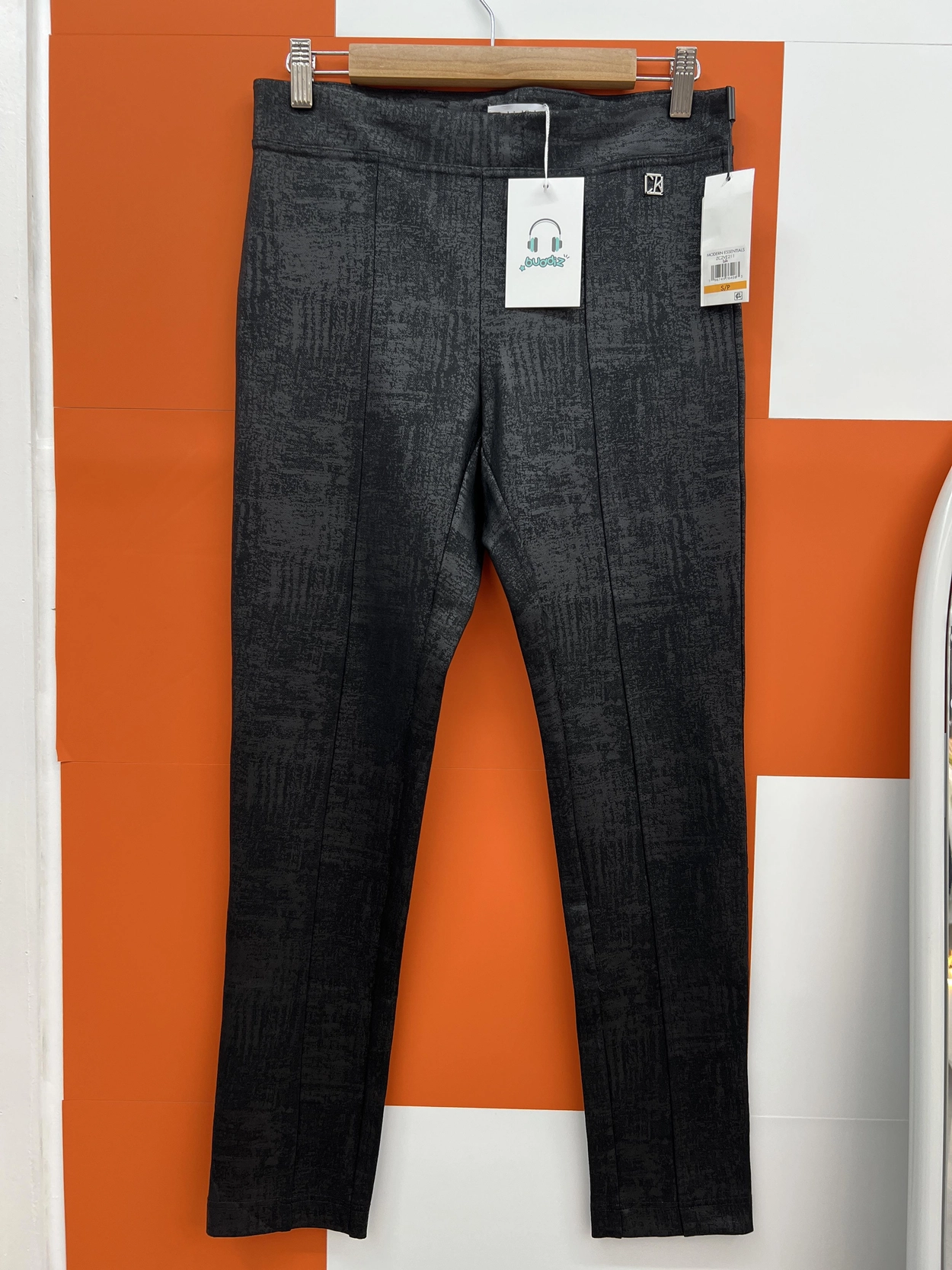 버디즈 빈티지 CALVIN KLEIN 캘빈클라인 레이온 나일론 레깅스 S (새상품)