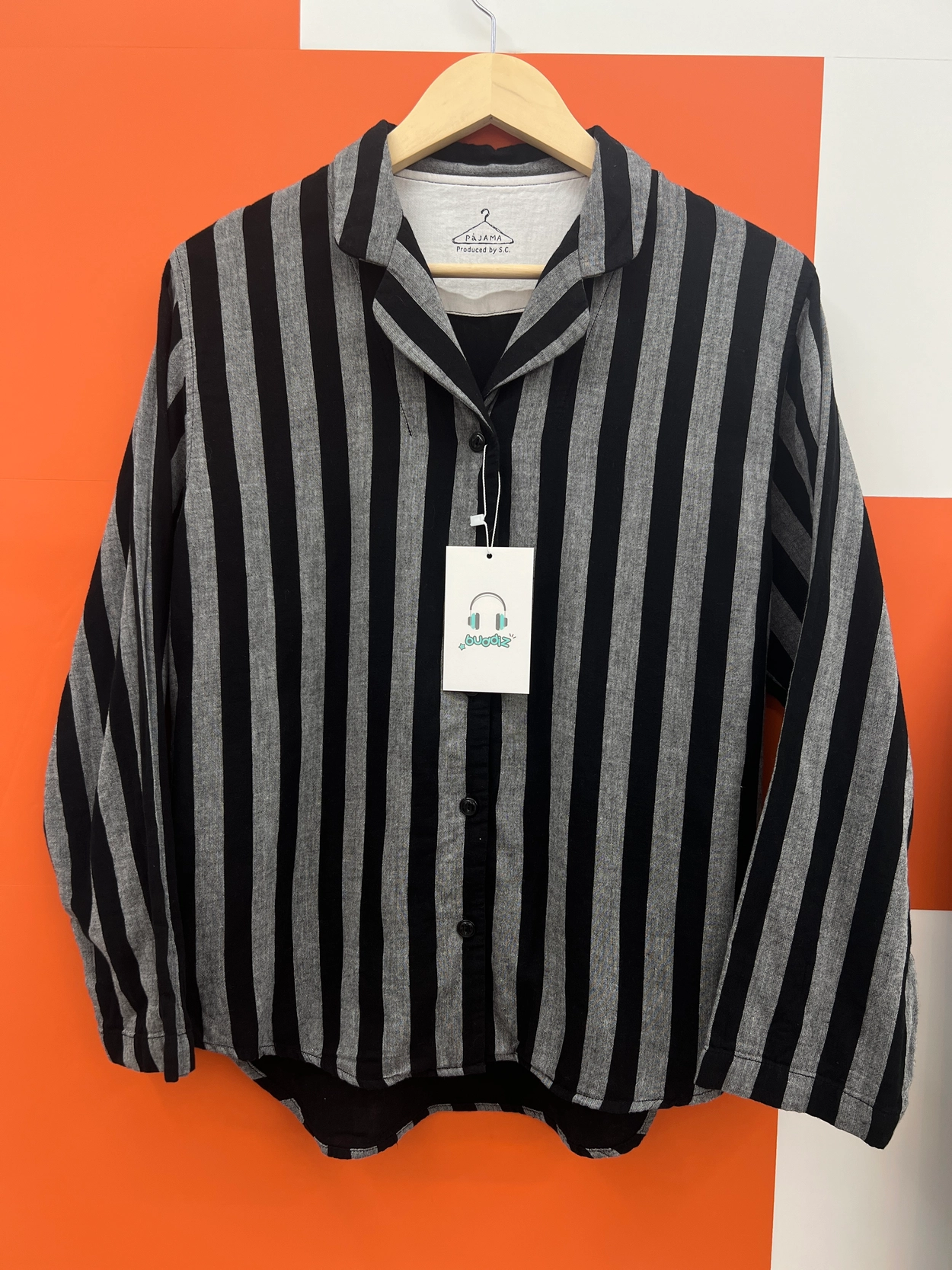 버디즈 빈티지 PAJAMA 캐주얼 셔츠 L