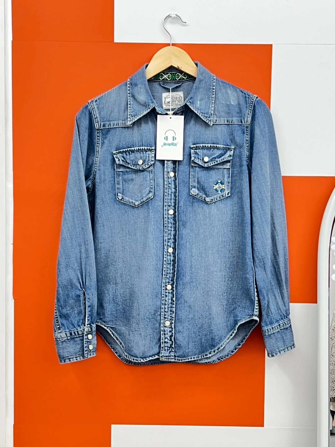 버디즈 빈티지 RODEO CROWNS 데님 셔츠 S