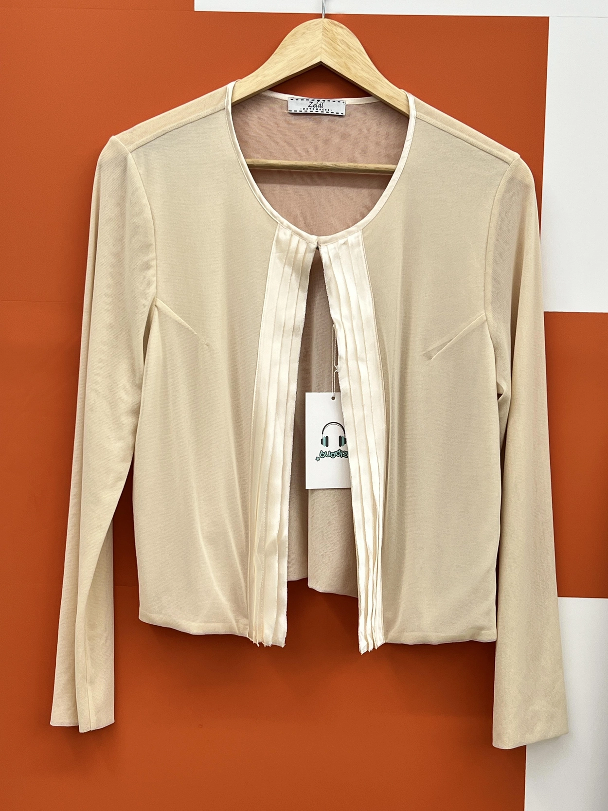 버디즈 빈티지 MOTOMACHI 나일론 혼방 가디건 M