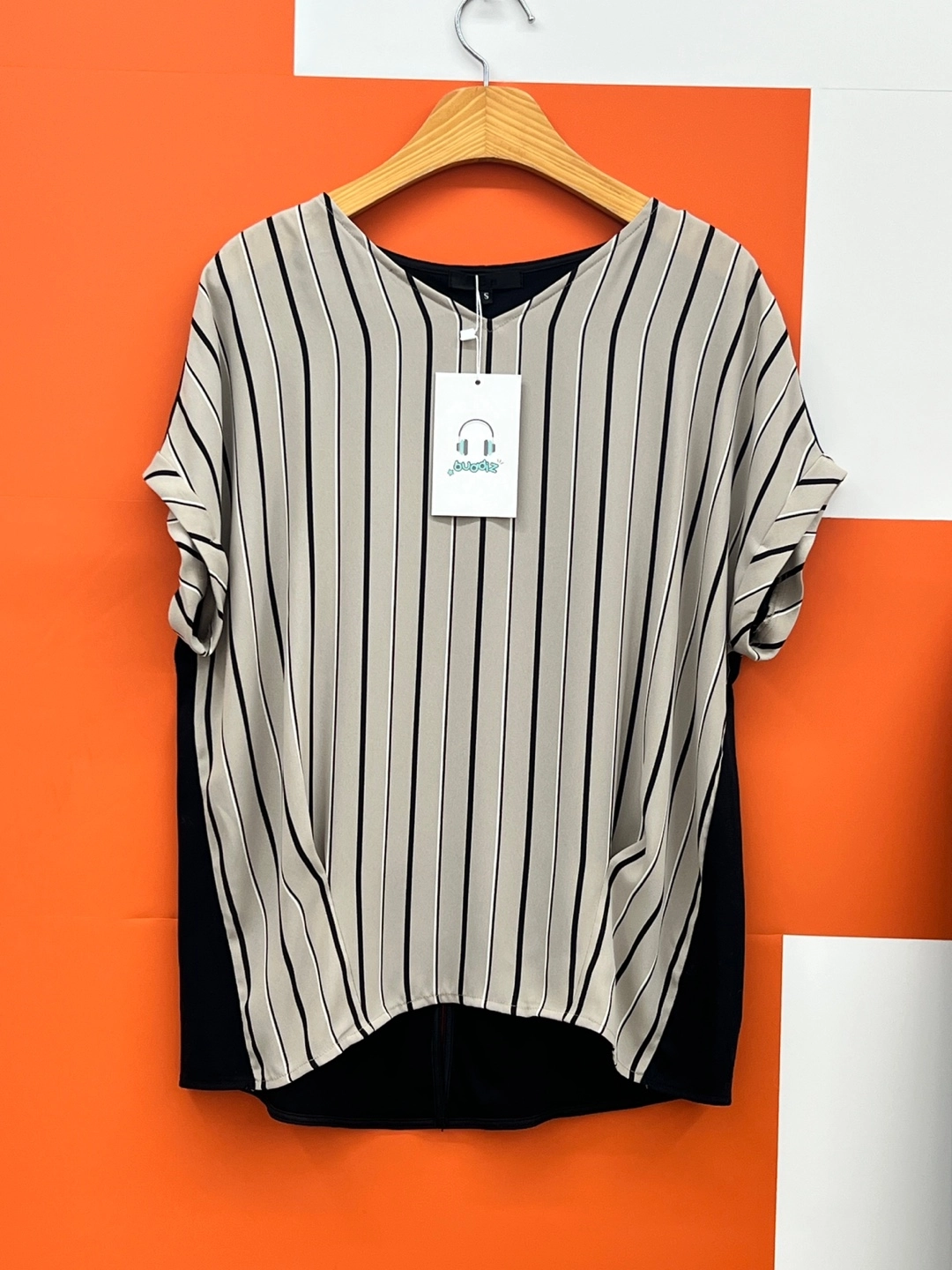 ICB 반팔 블라우스 S