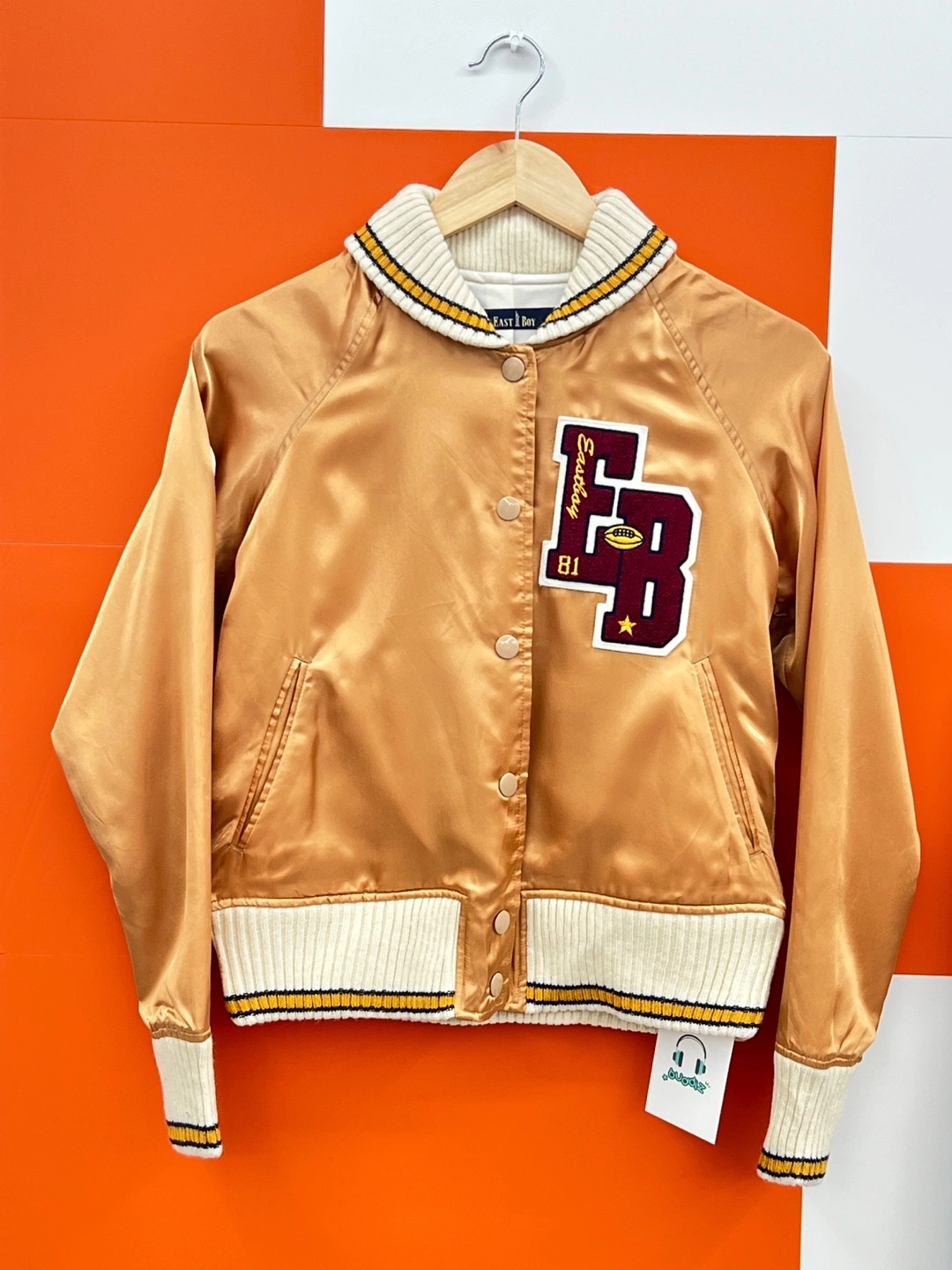 버디즈 빈티지 EAST BOY 이스트 보이 바시티 자켓 여 (M)