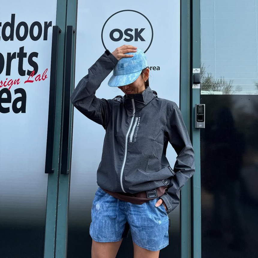 MMA] PERTEX®︎ Packable Wind Shell (Charcoal) : OSK 아웃도어스포츠