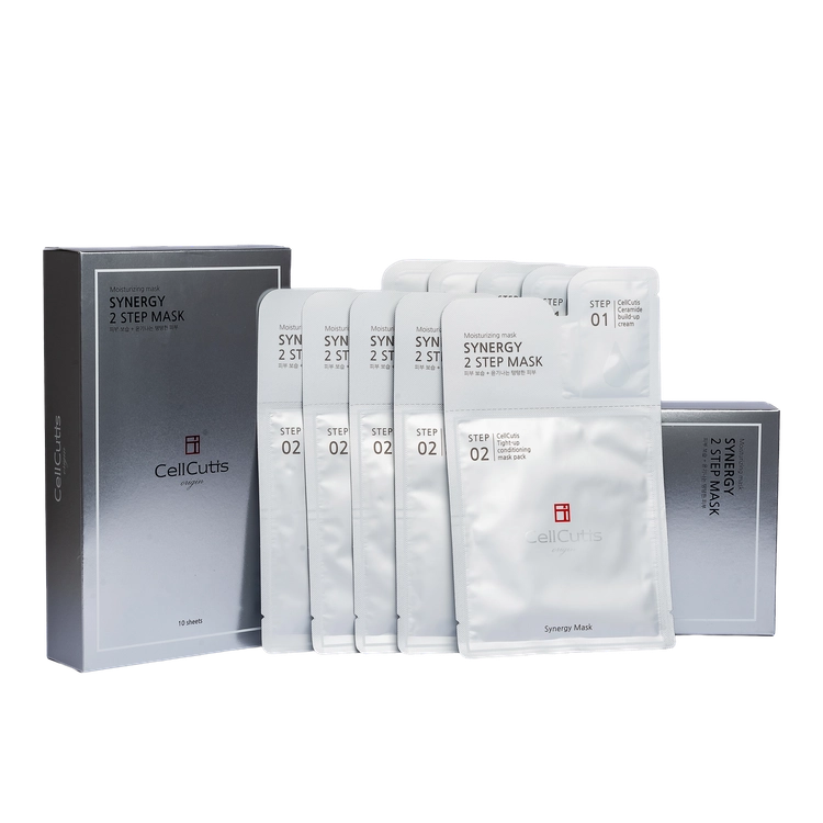 CELLCUTIS SYNERGY TWO-STEP MASK 10ea : cellcutis