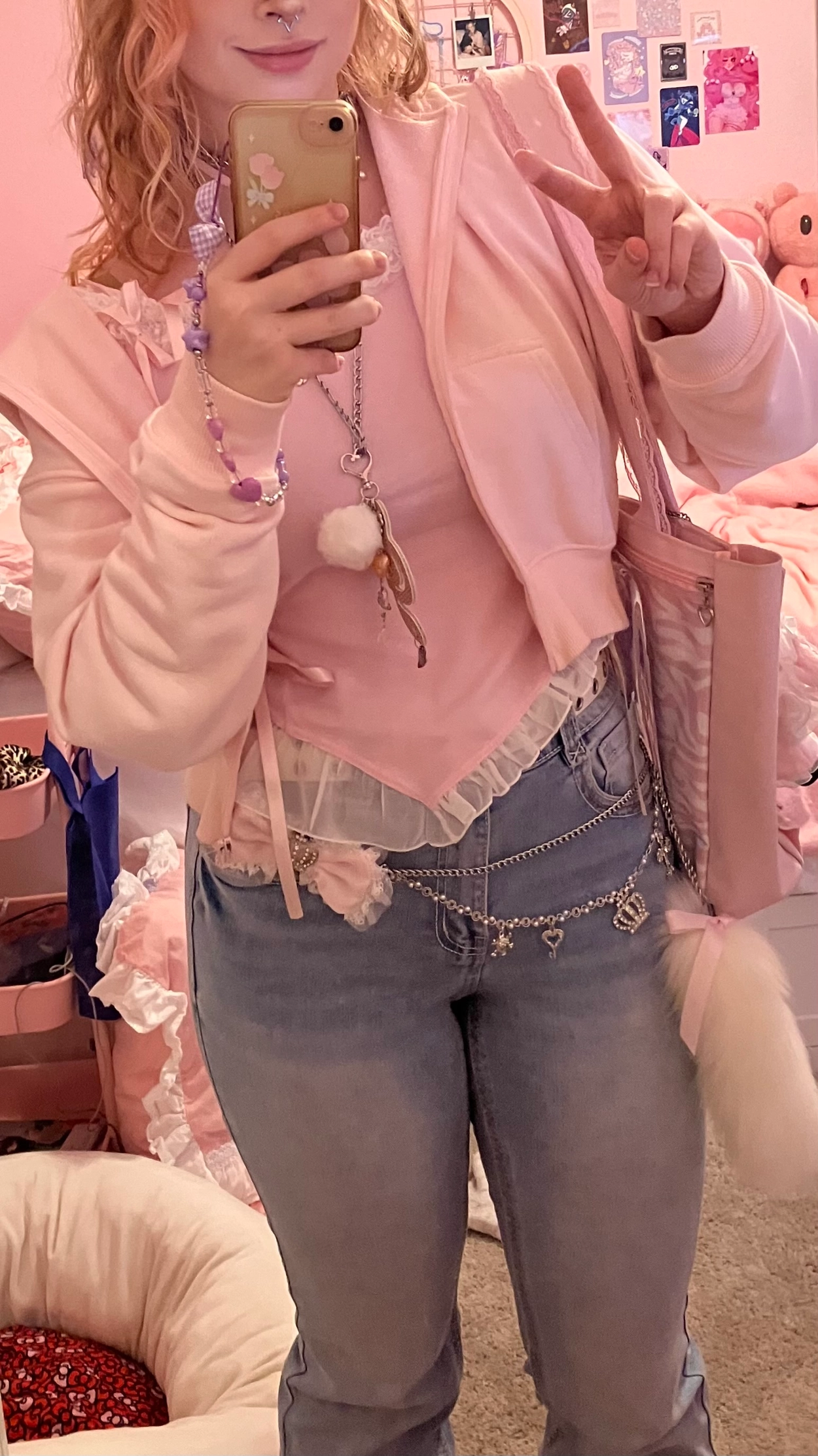 トップス SHUSHU CHERRY DOLLY HIME OFF-SHOULDER T Dolly Hime Off-shoulder t (babypink) : SHUSHU CHERRY