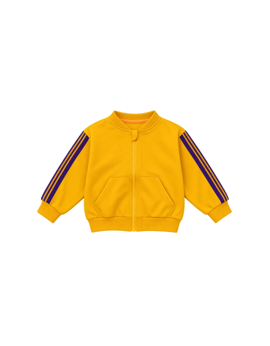 Line Track ZIP-UP (Kids)-Yellow