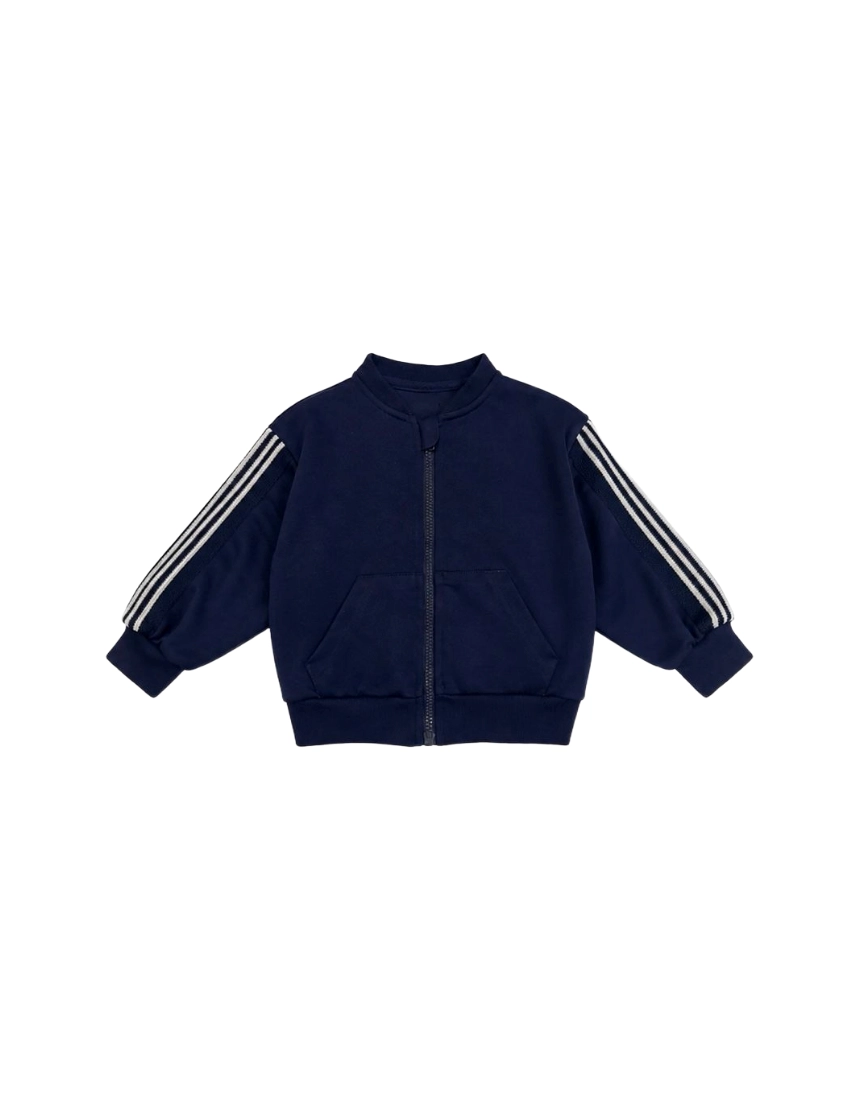 Line Track ZIP-UP (Kids)-Navy