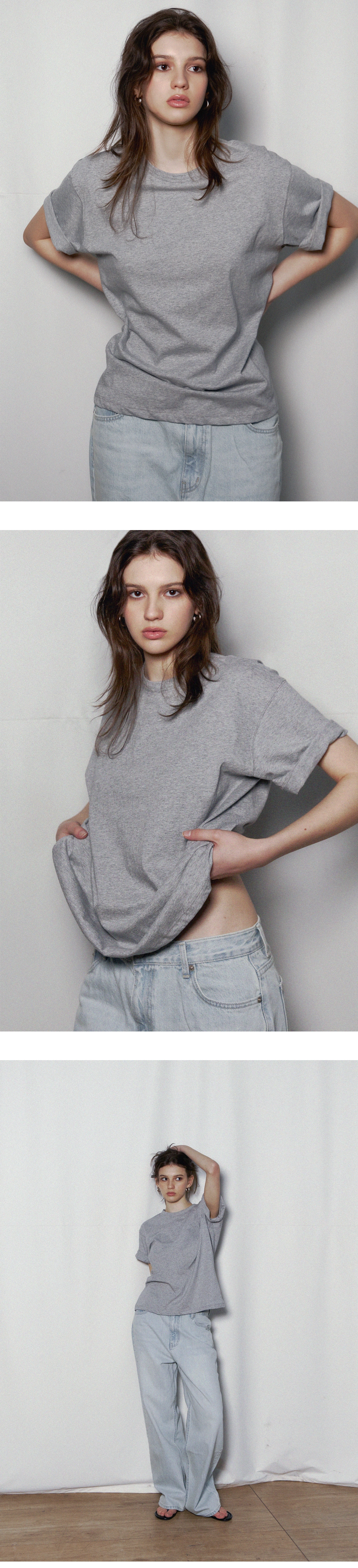 Steady round t-shirt_7colors