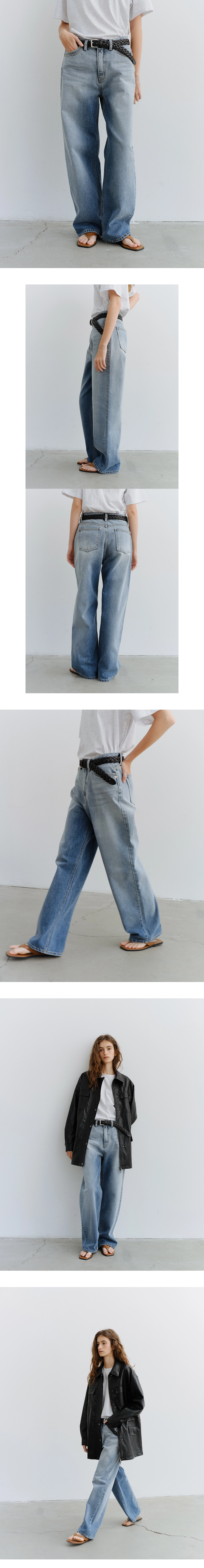 [김가훤 PICK!] [1차 리오더] Boy brushed wide denim