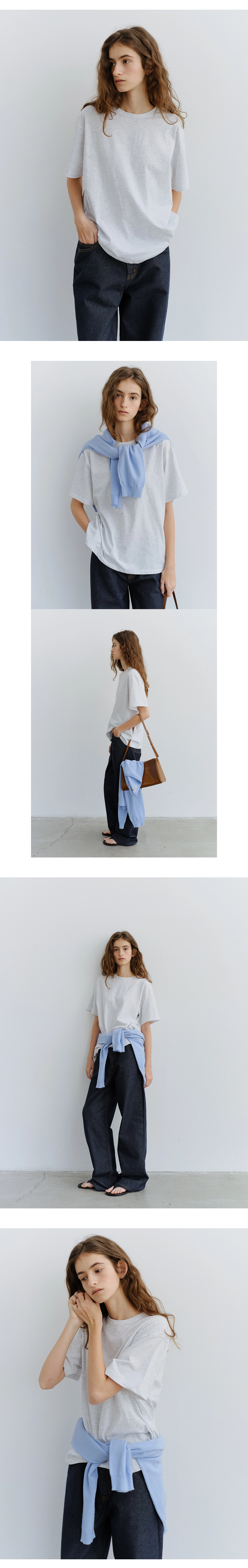 Steady round t-shirt_7colors