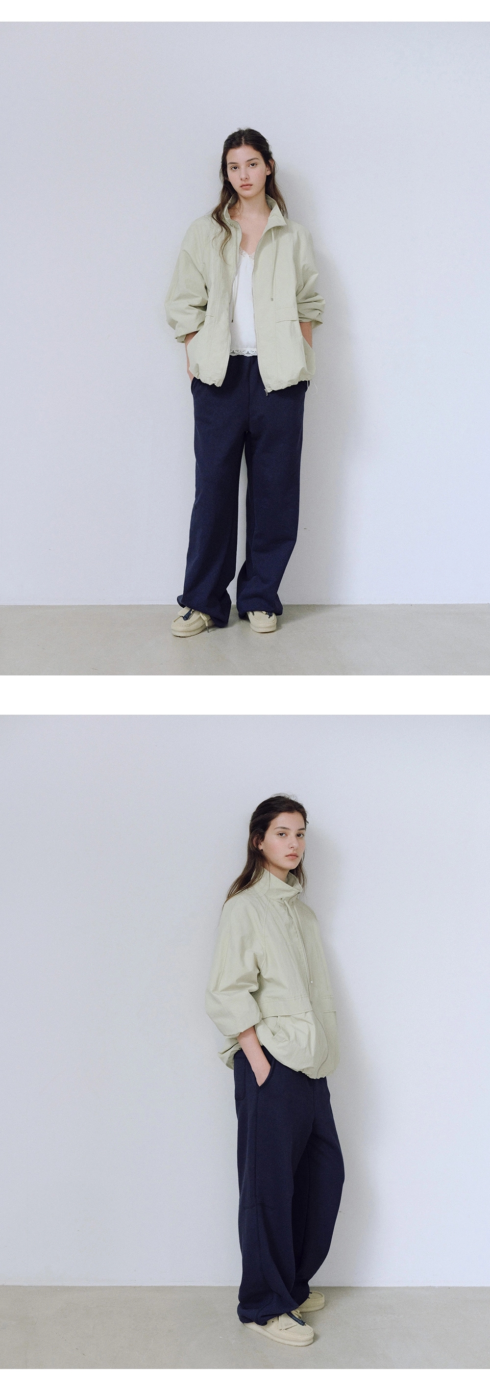 Play wide sweatpants_2colors