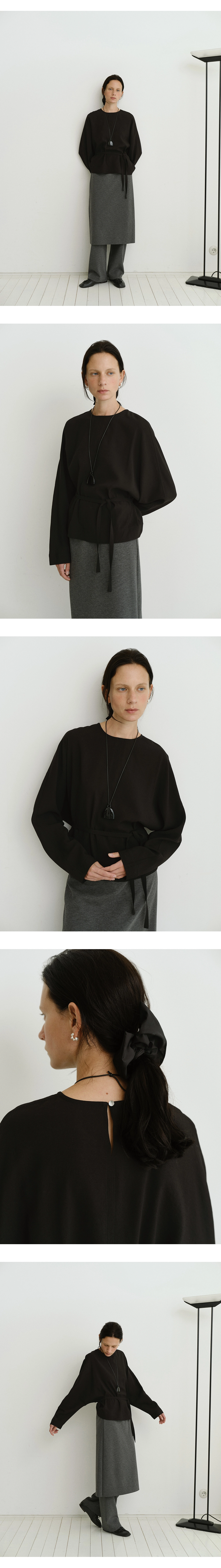 Johnny strap blouse_2colors
