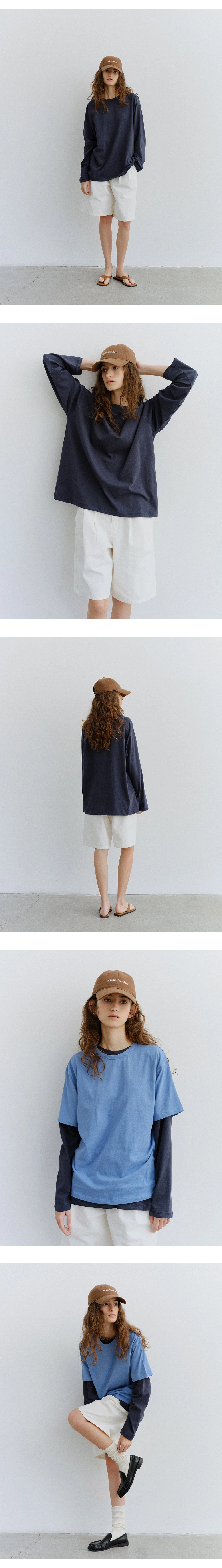Raglan cotton t-shirt_3colors