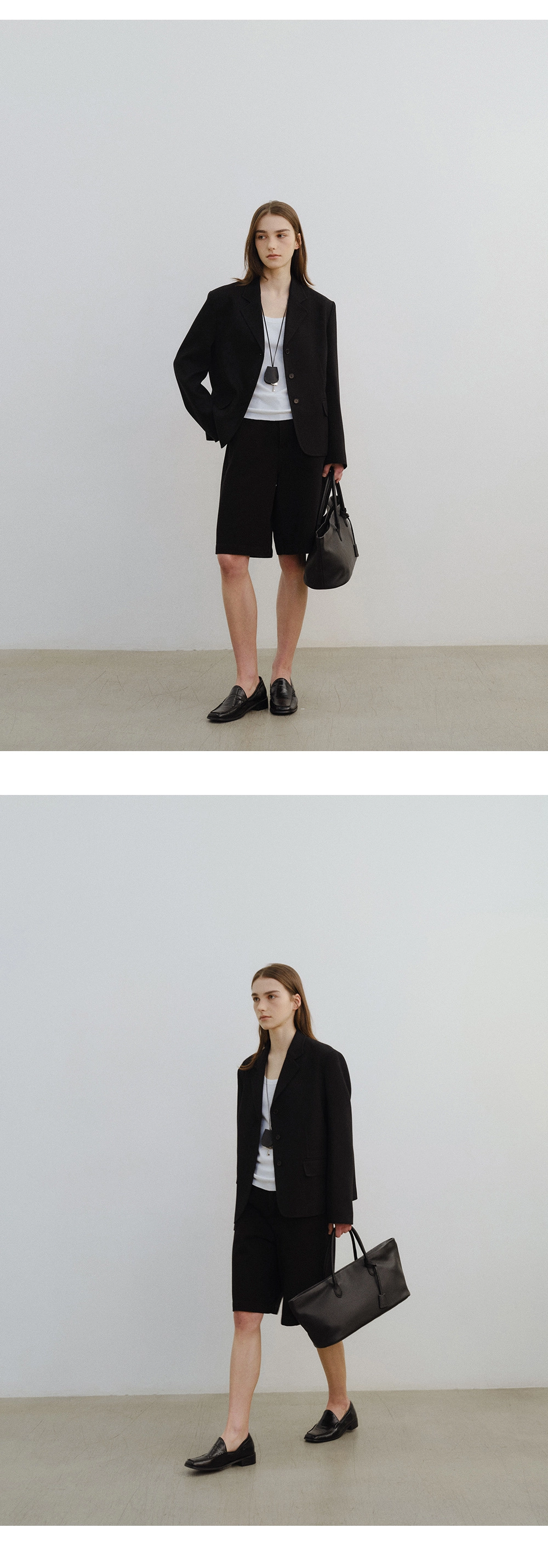 [29EDITION] Bermuda denim pants_2colors