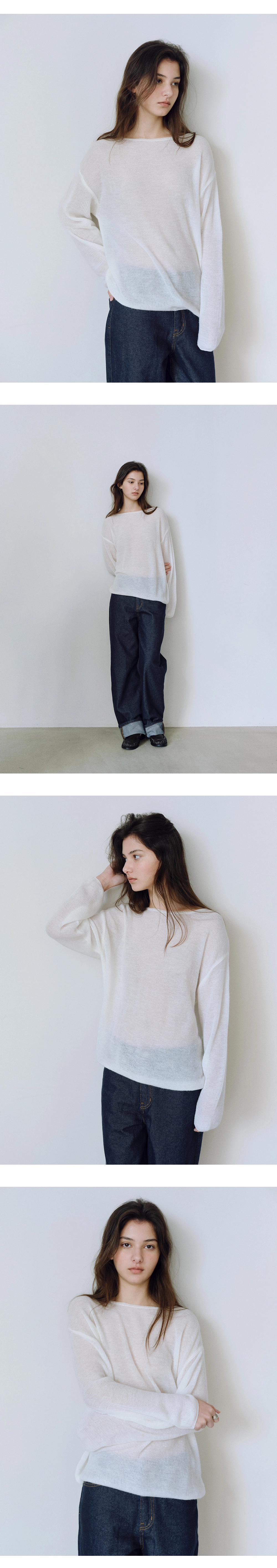 [1차 리오더] Lea wool boatneck knit_3colors