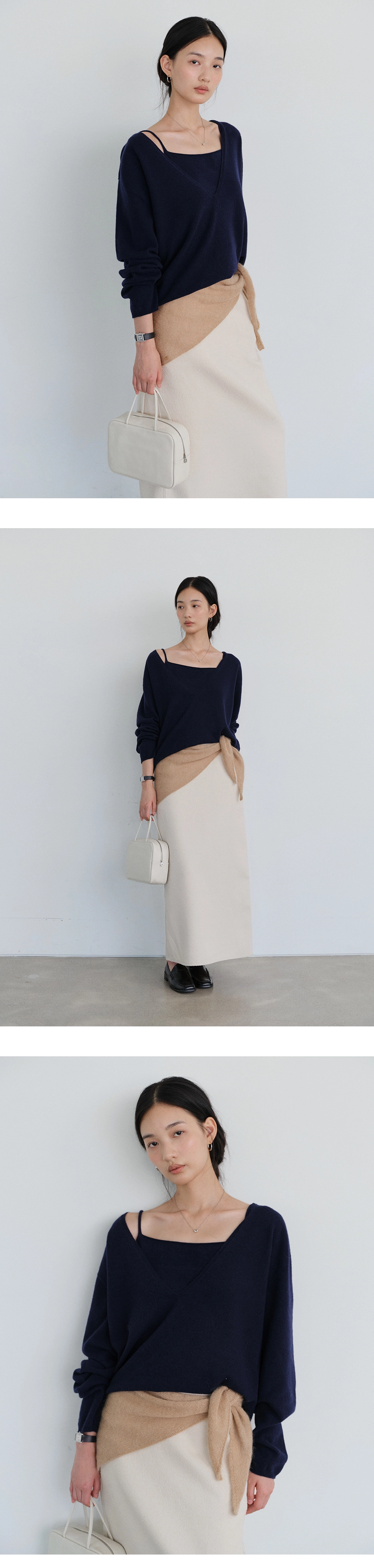 [김가훤 PICK!] [8차 리오더] [박소령 착용] Square top handle bag_2color