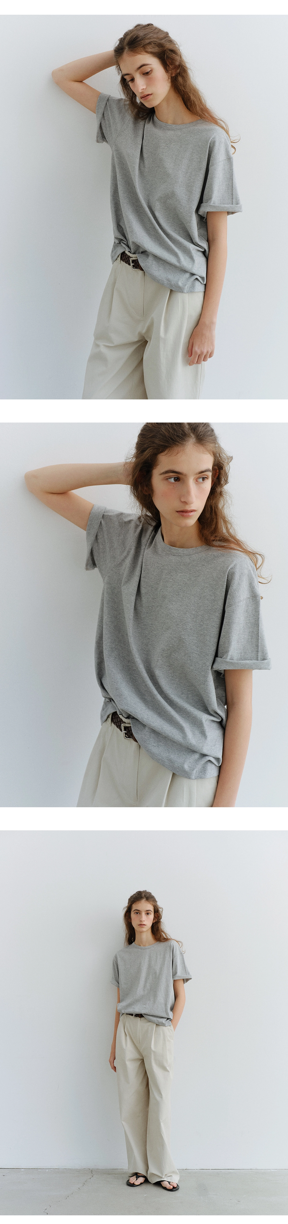 Steady round t-shirt_7colors
