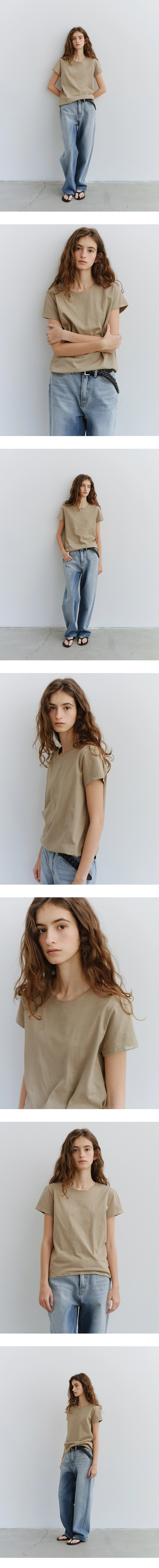 [4차 리오더][컬러추가] Logo silket t-shirt_6colors