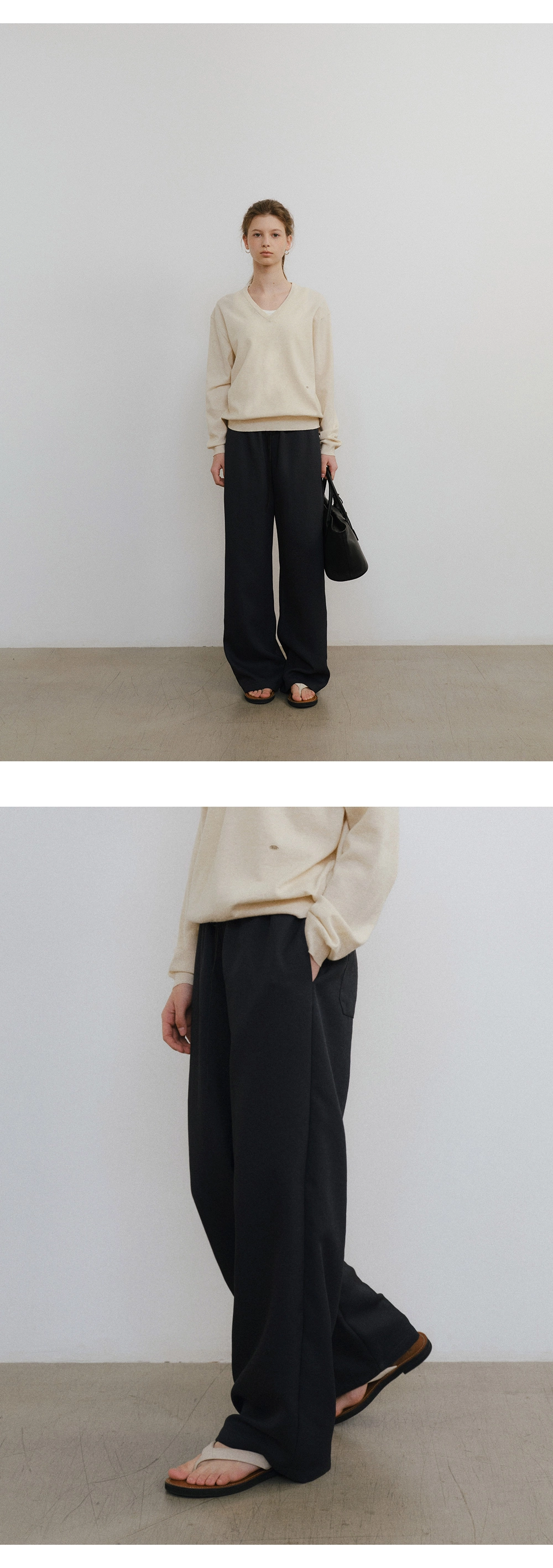 [유이수 착용] Wesley string pants_2colors