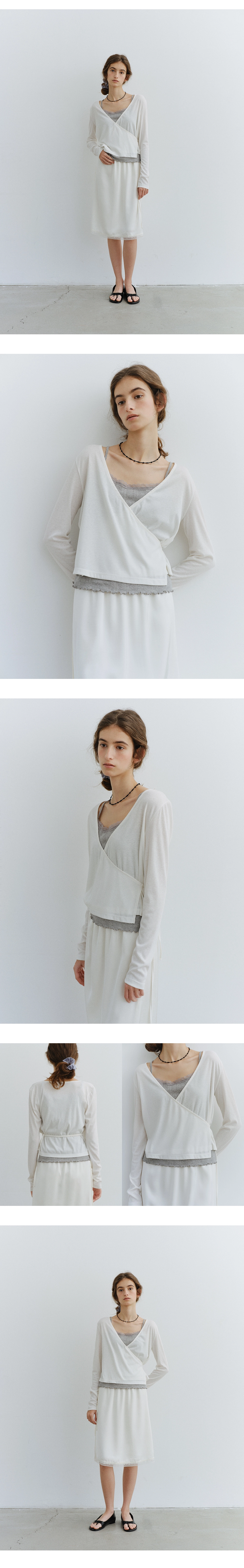 [김가훤 PICK!][1차 리오더] Ribbed wrap cardigan_3colors