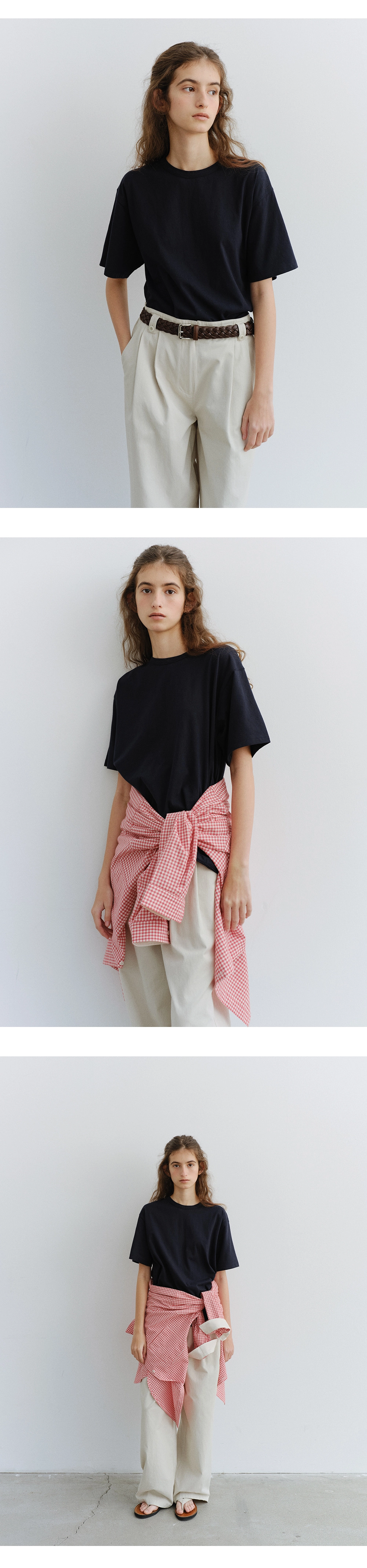 Steady round t-shirt_7colors