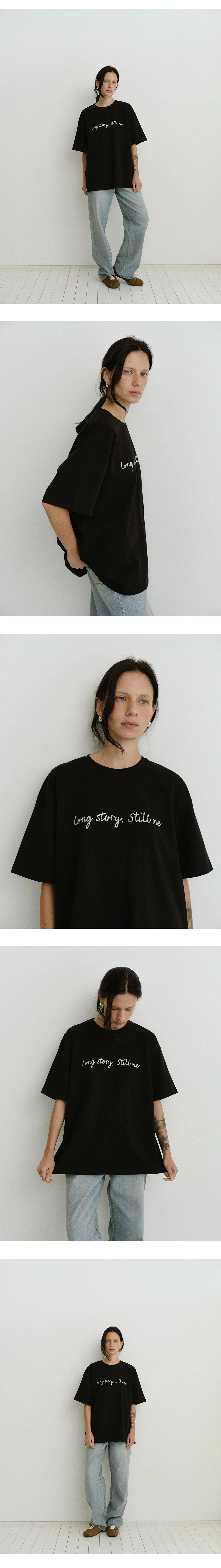 Story boxy t-shirt _3colors
