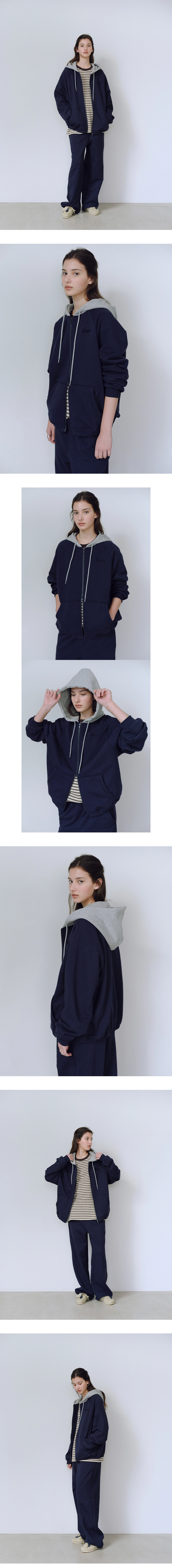 Play block hood zip-up_2colors