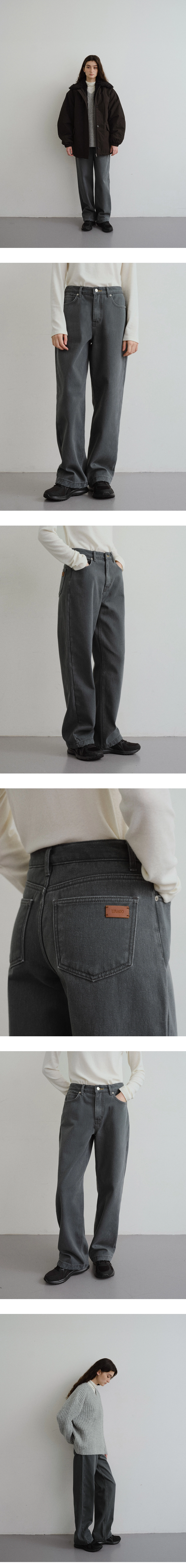 Winter cotton wide denim_2colors