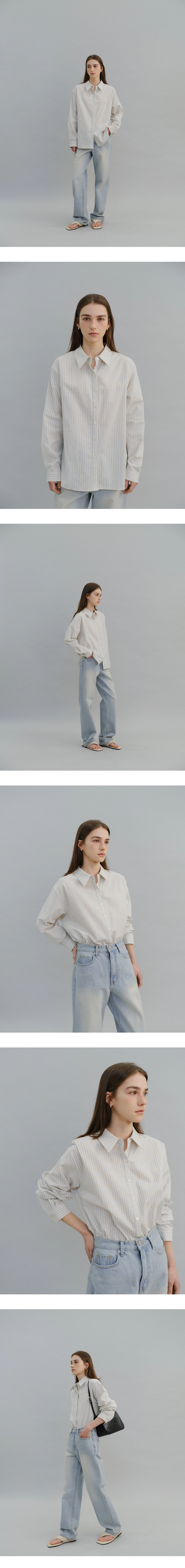 [32차 리오더] Standard stripe shirt_3colors