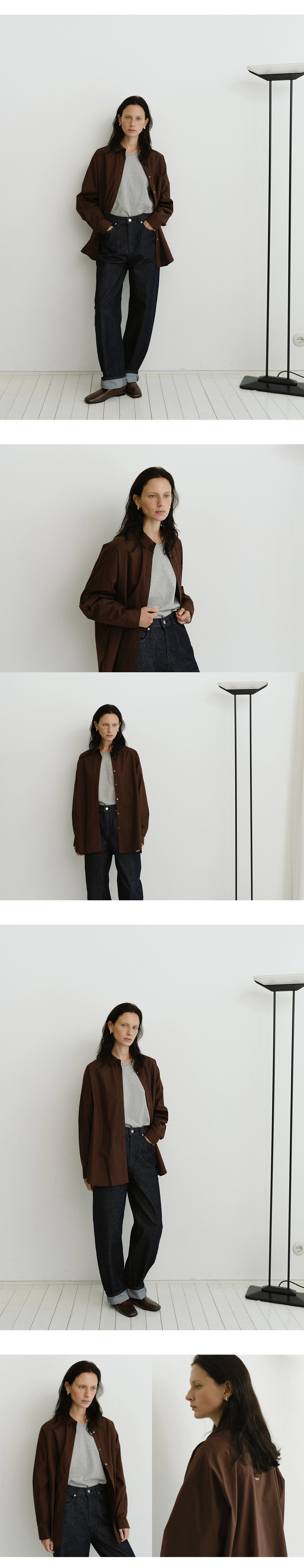 Yogurt cotton shirt_4colors
