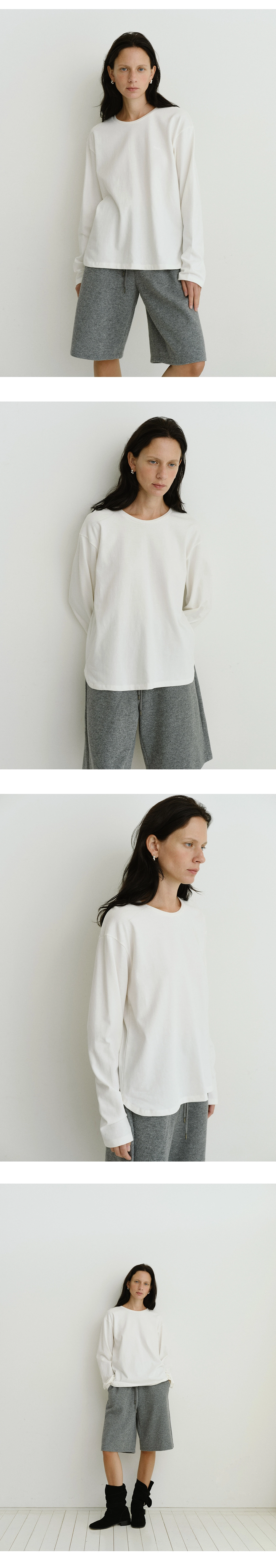 Stable round t-shirt_3colors