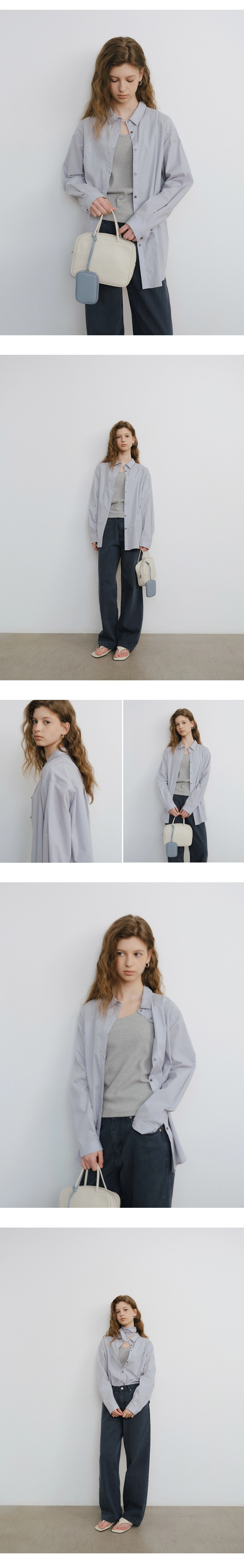 [김가훤 PICK!] [8차 리오더] [박소령 착용] Square top handle bag_2color