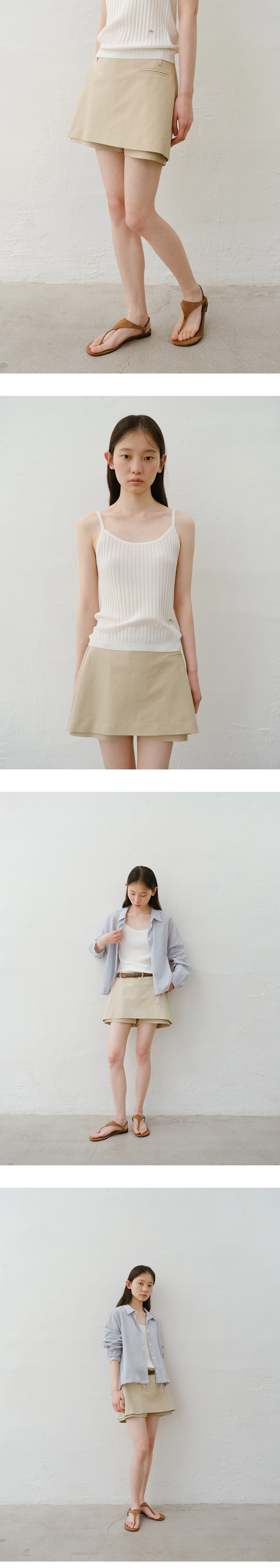 Lia flow pants skirt_2colors