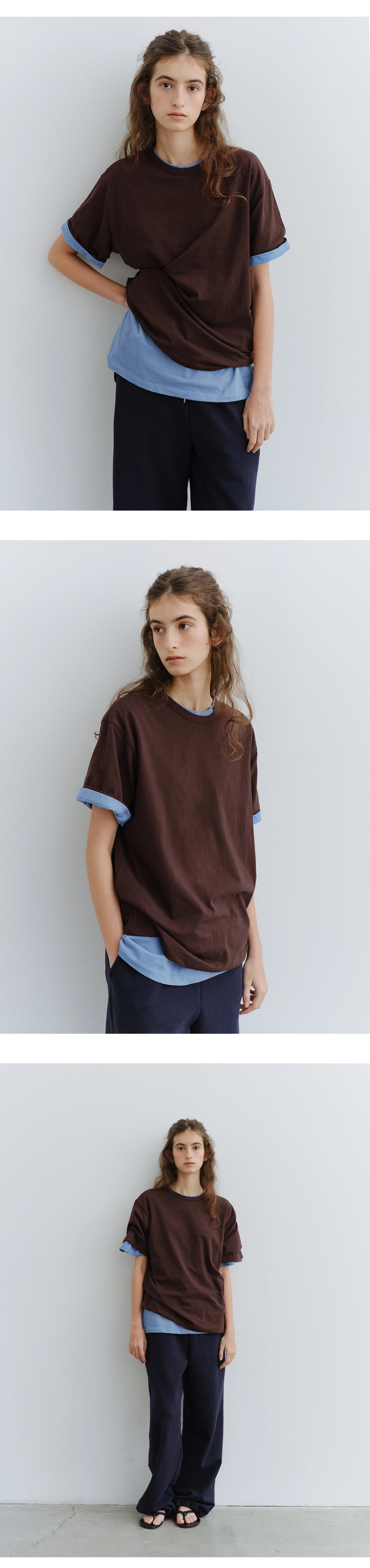 Steady round t-shirt_7colors