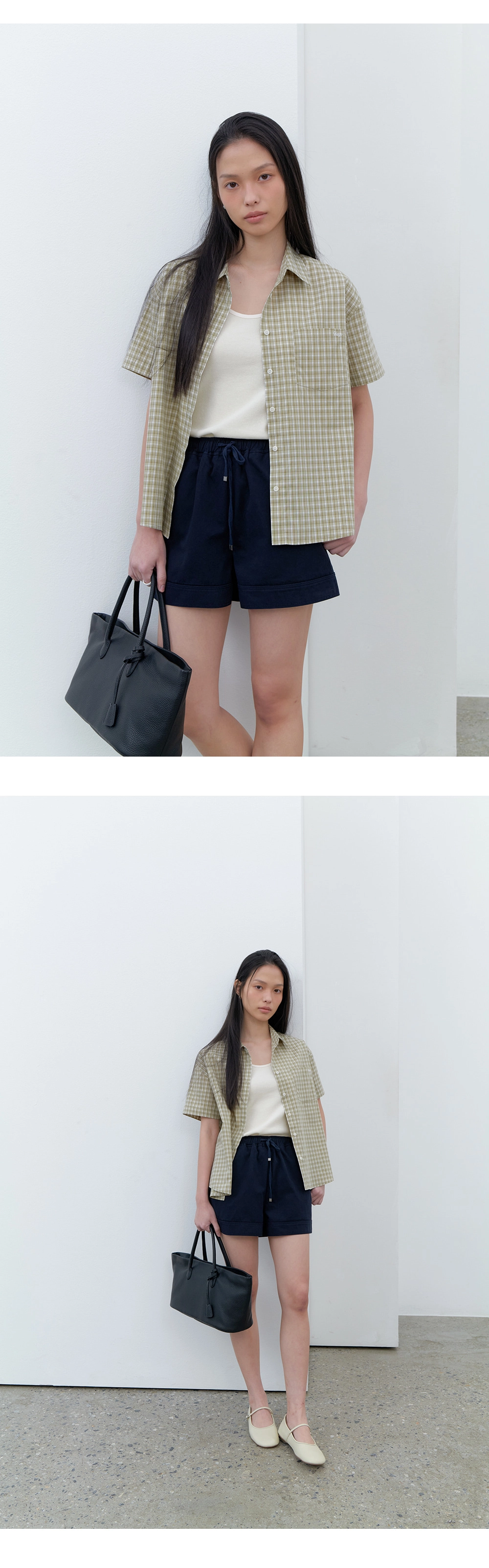[주리, 박소령 착용] Cotton banding shorts_2colors