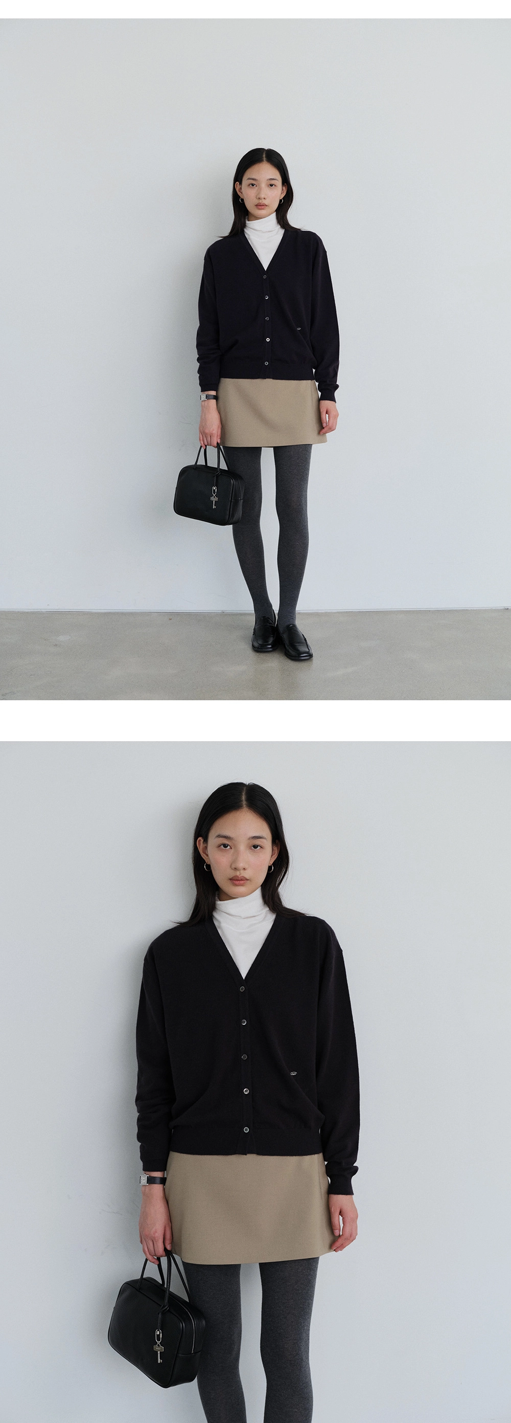 [김가훤 PICK!] [8차 리오더] [박소령 착용] Square top handle bag_2color