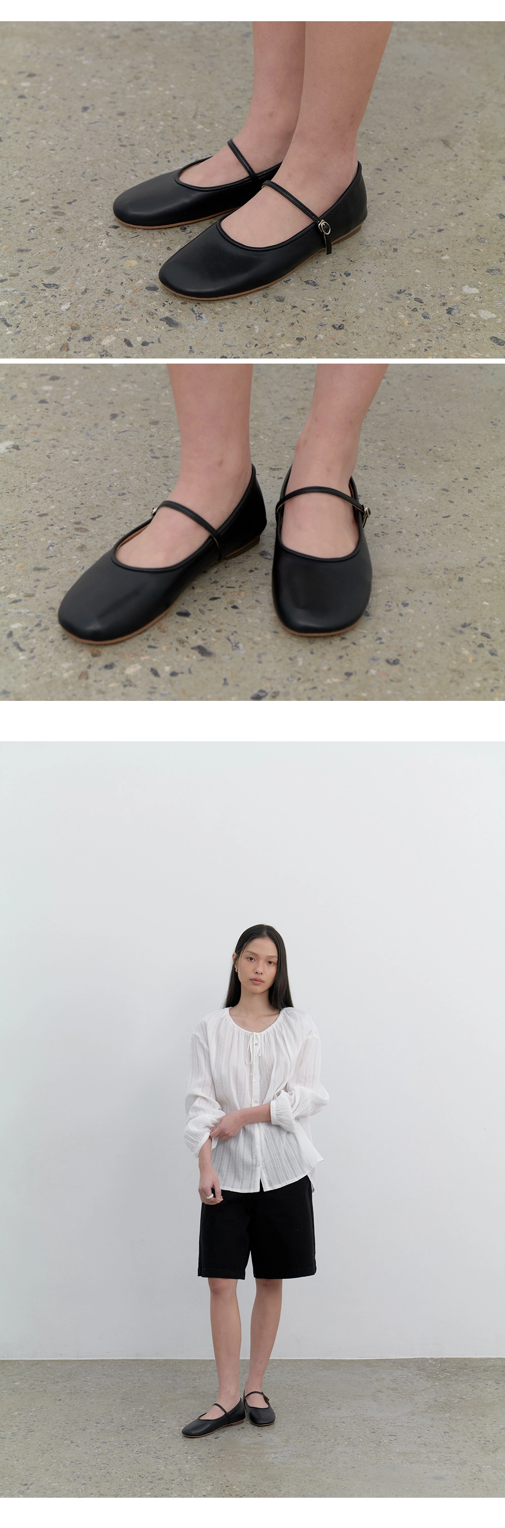 [박소령 착용] Mary jane flat shoes_4colors