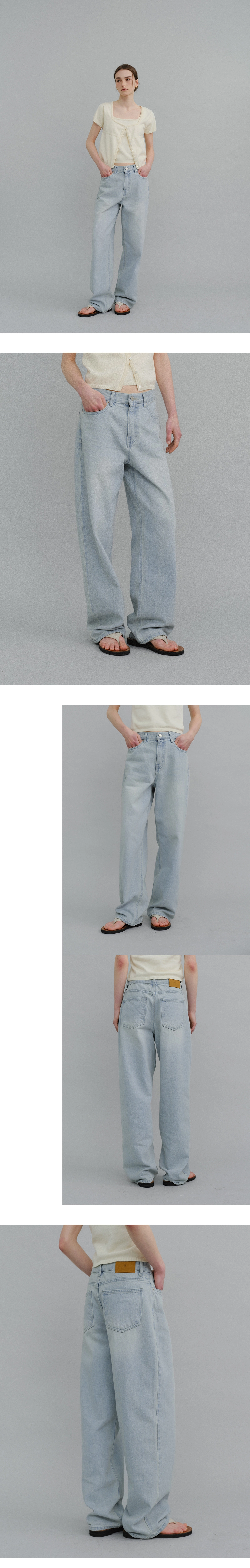 [29EDITION] Brooklyn wide denim pants