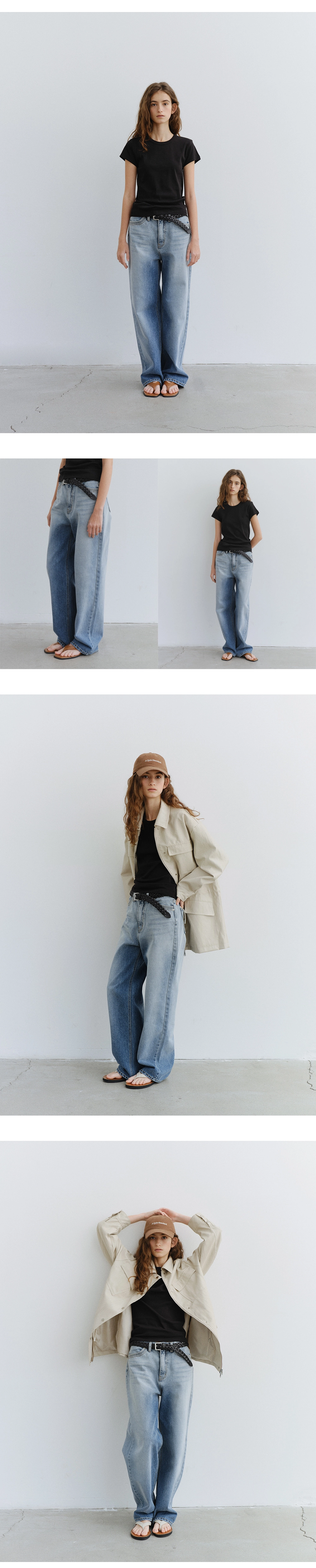 [김가훤 PICK!] [1차 리오더] Boy brushed wide denim