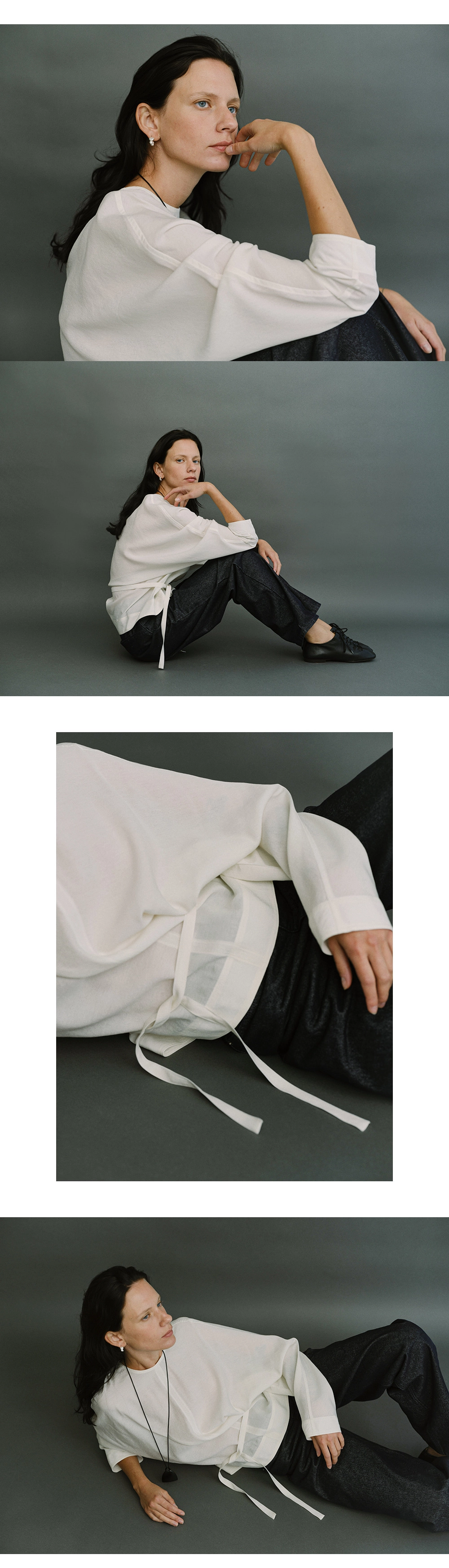 Johnny strap blouse_2colors