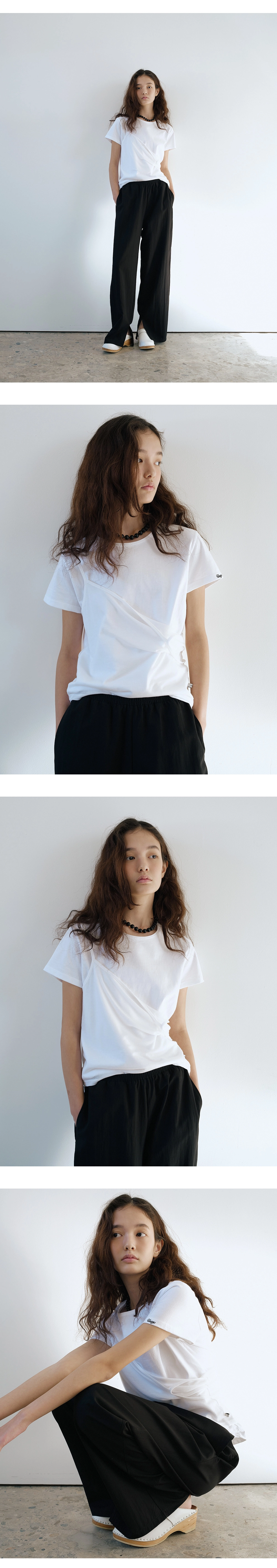 [4차 리오더][컬러추가] Logo silket t-shirt_6colors