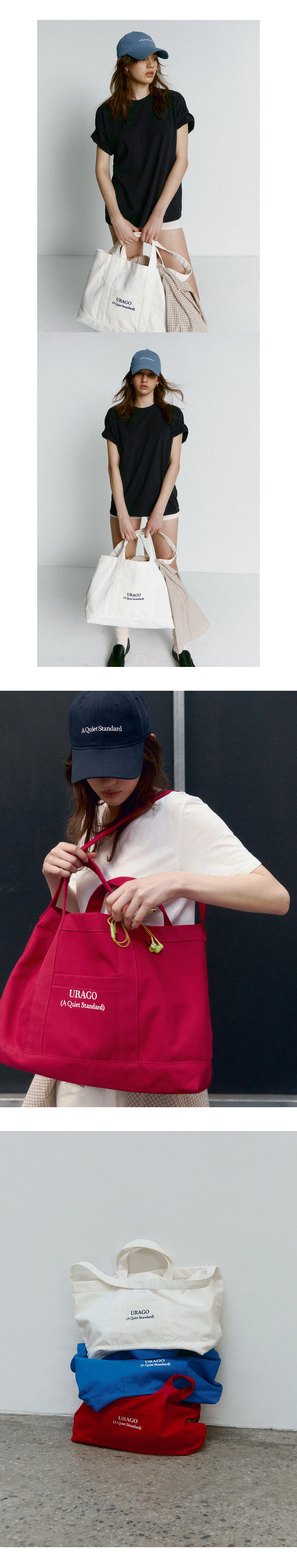 Standard canvas bag_4colors