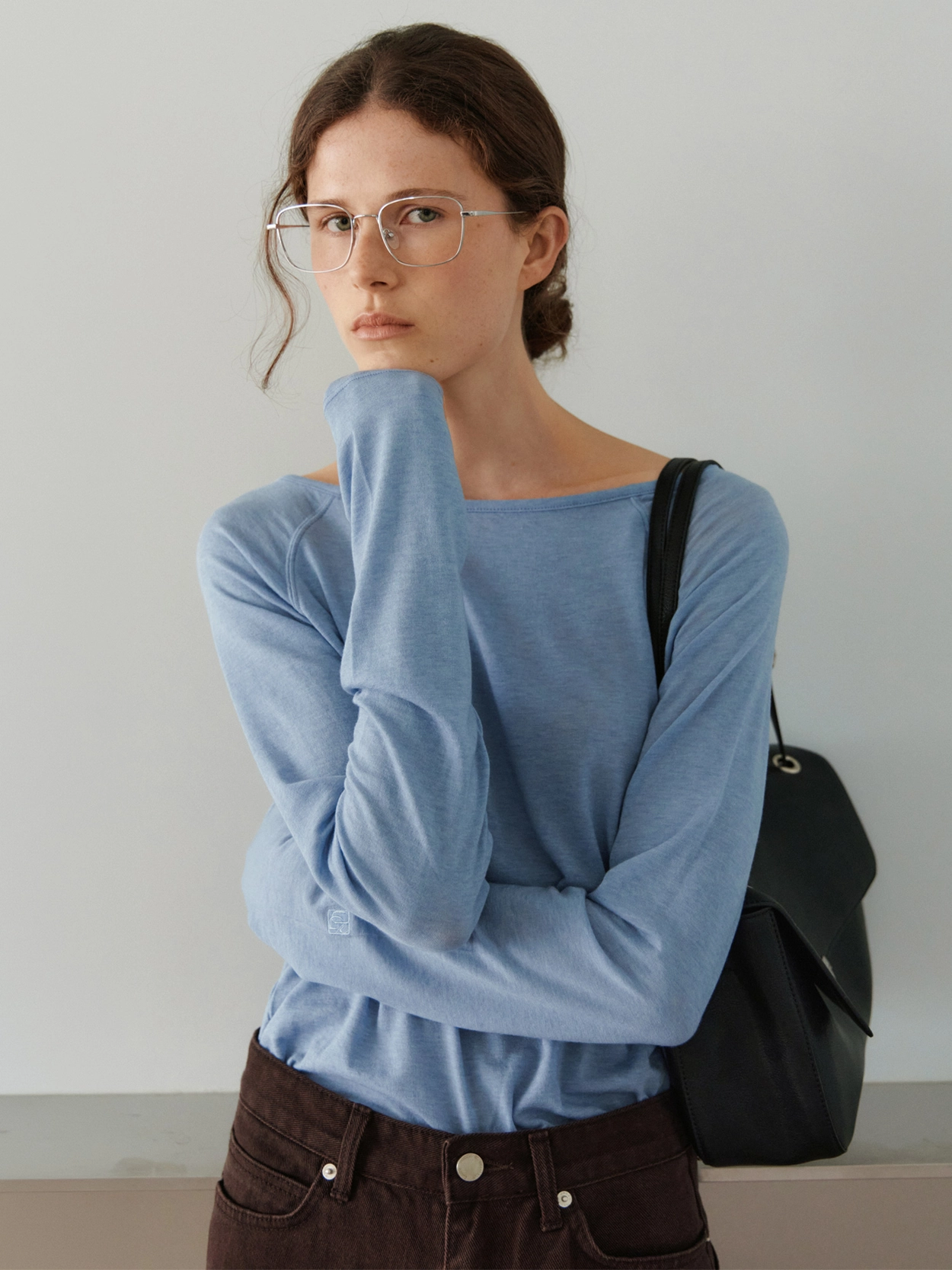[1차 리오더] Sheer boatneck raglan t-shirt_4colors