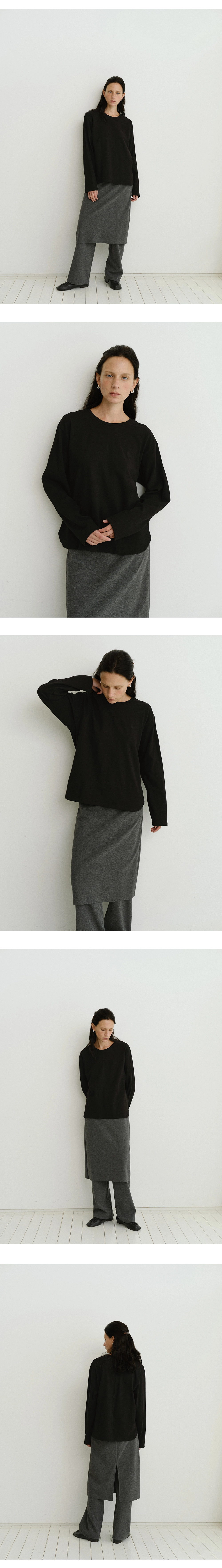 Stable round t-shirt_3colors
