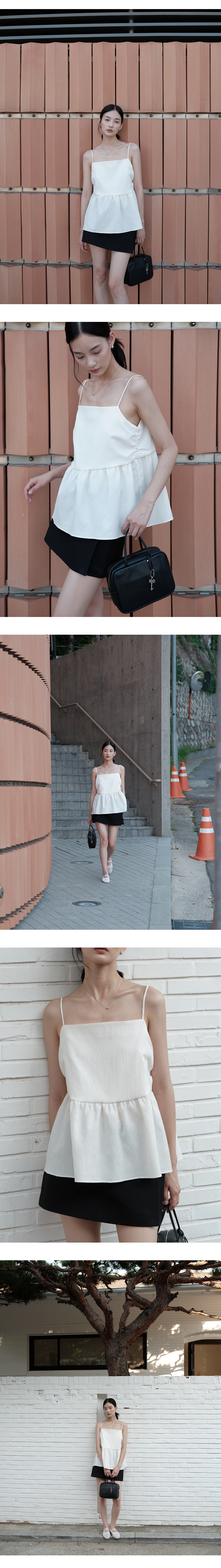 [김가훤 PICK!] [8차 리오더] [박소령 착용] Square top handle bag_2color